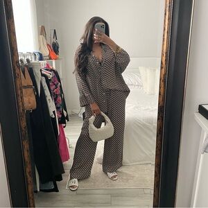 ZARA Stylish Patterned Two Piece Set